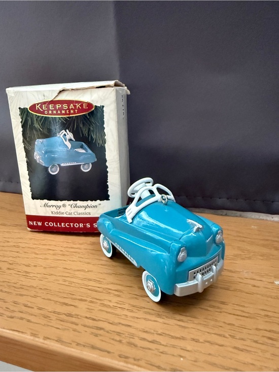 Hallmark Other - Vintage Hallmark Keepsake Ornament 1st in Kiddie Classic Series Pedal Cars